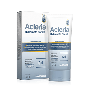 Acleria Hidratante Facial - Hidratante en gel para piel grasa y mixta