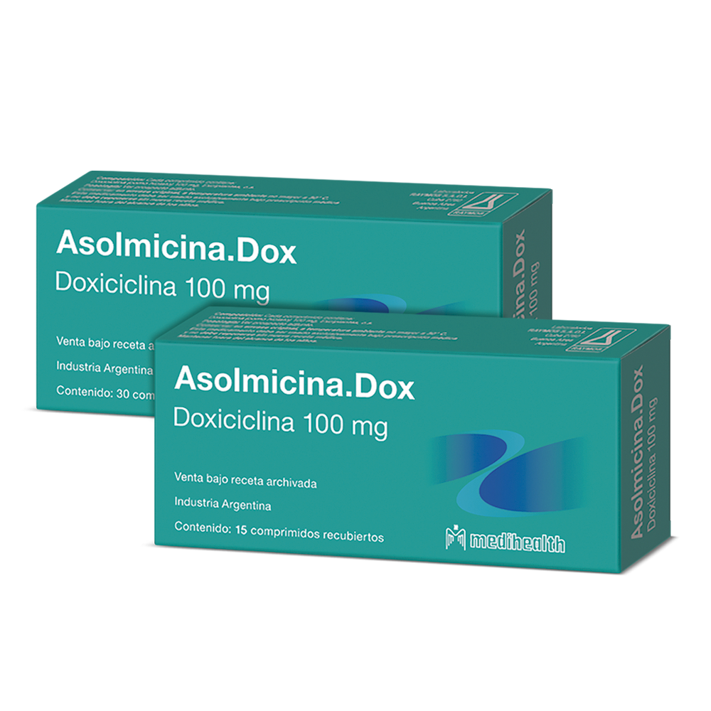 Asolmicina.Dox Comprimidos 100 mg Pack