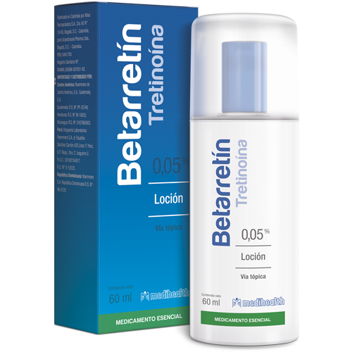 Betarretin Loción 0,05 Pack