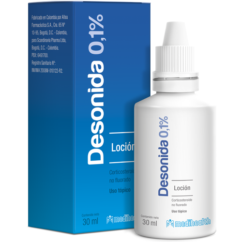 Desonida Loción 0,1% Pack