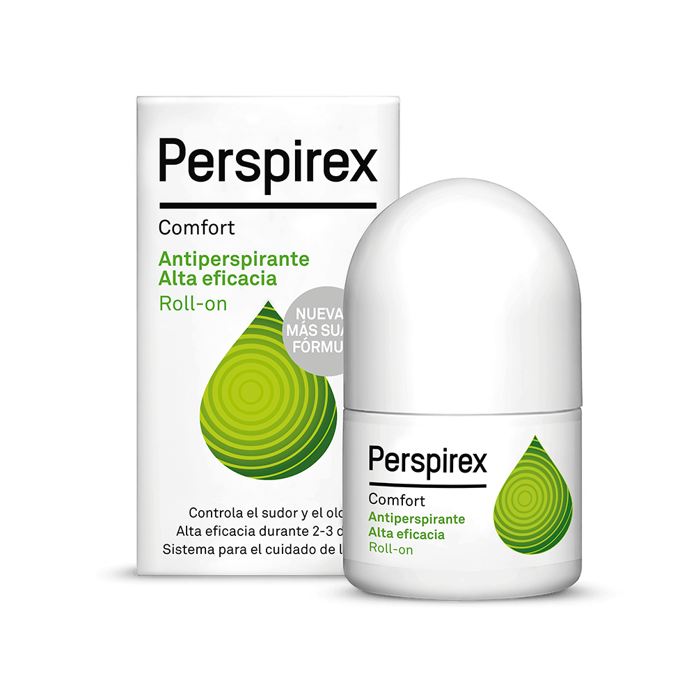 PERSPIREX Antitranspirante Comfort para hombres y mujeres, desodorante sin  perfume para hombres y mujeres con sudoración excesiva pueden confiar