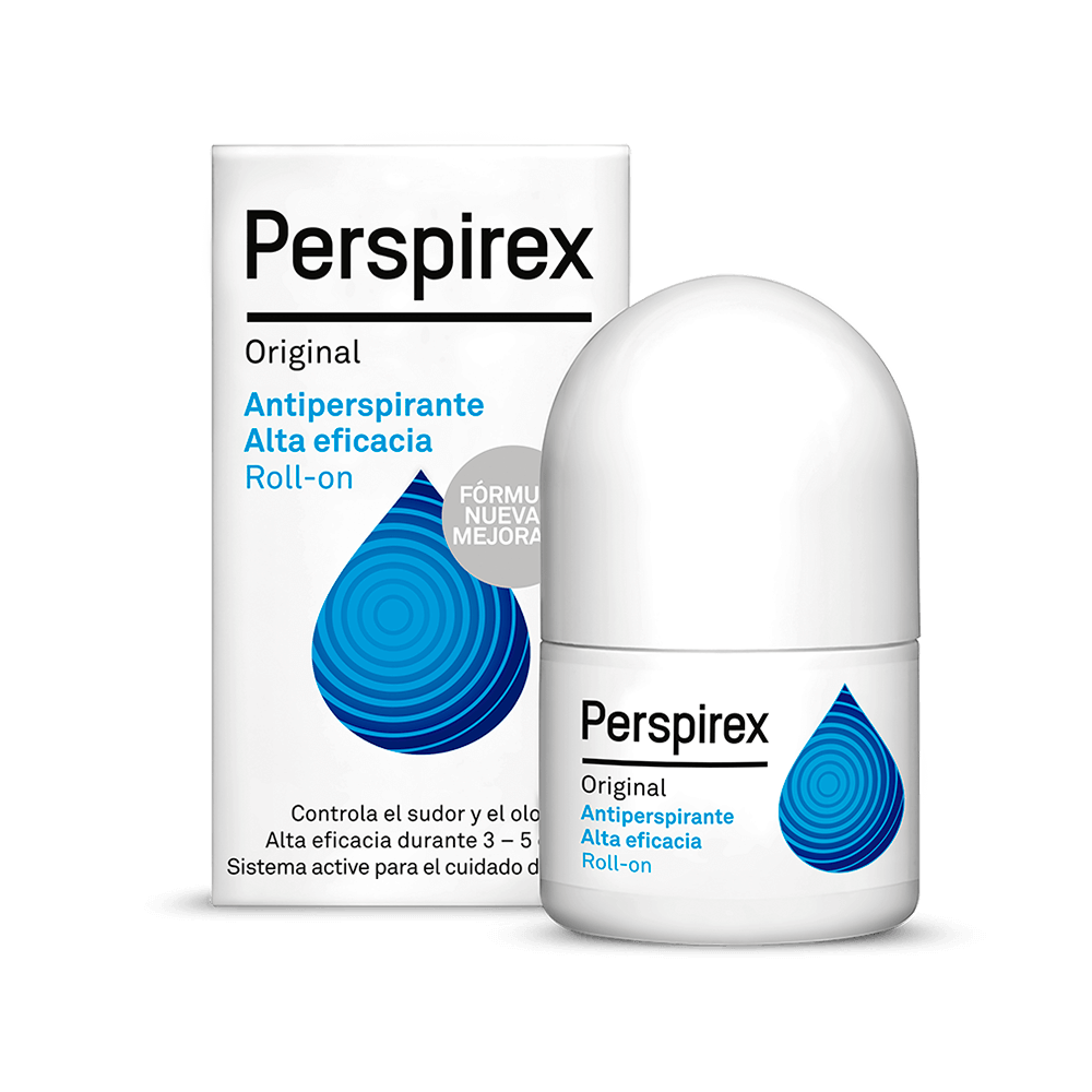 Perspirex Original - Antitranspirante clínicamente probado para controlar  el exceso de sud
