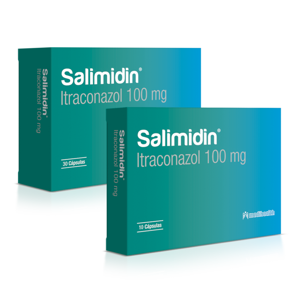 Salimidin Cápsulas 100 mg Pack
