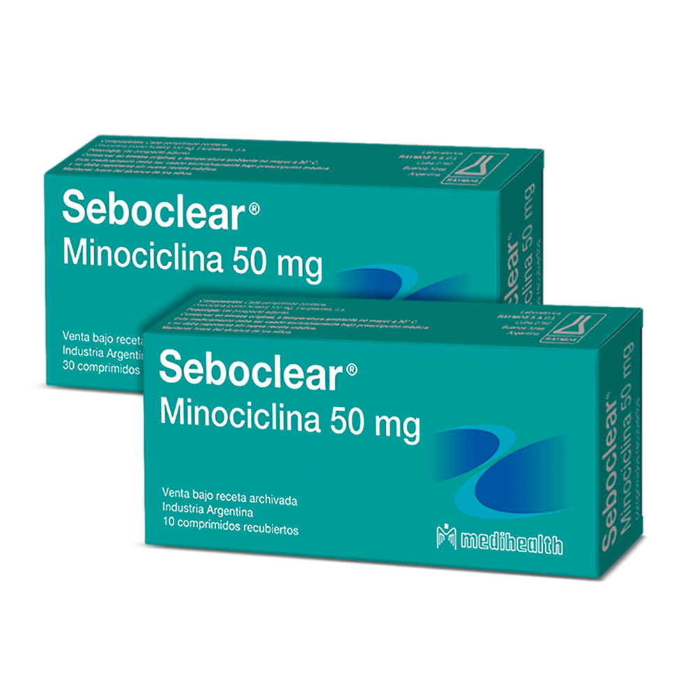 Seboclear Comprimidos 50 mg Pack